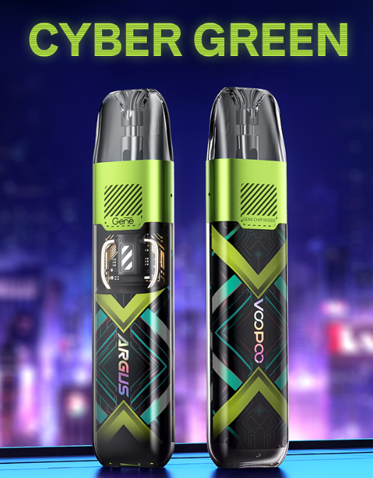 VooPoo Argus P1s у "кібер зеленому" кольорі