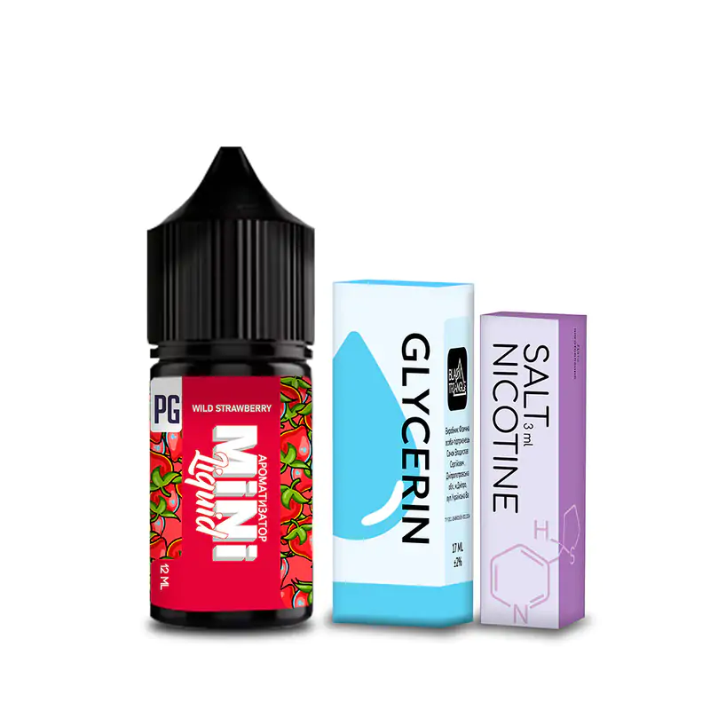 Рідина Mini Liquid - 30 мл зі смаком суниці