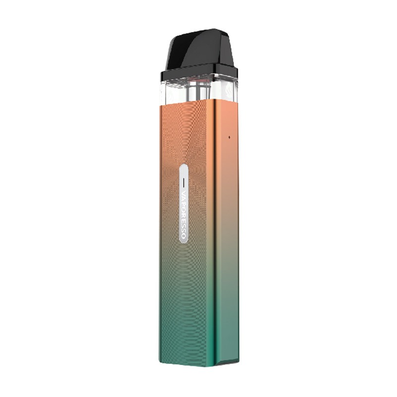 Pod-система Vaporesso XROS Mini Pod Kit 0.8 Ом в зелено-оранжевому кольорі