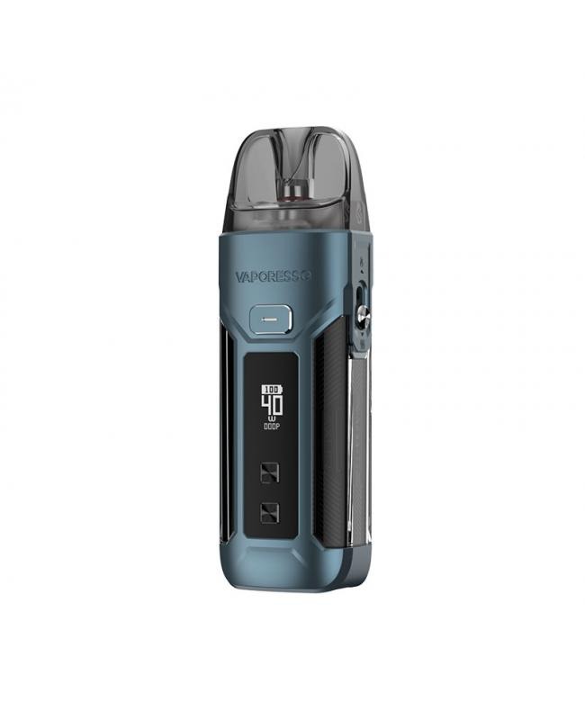 Vaporesso Luxe X Pro Pod Kit в блакитному кольорі