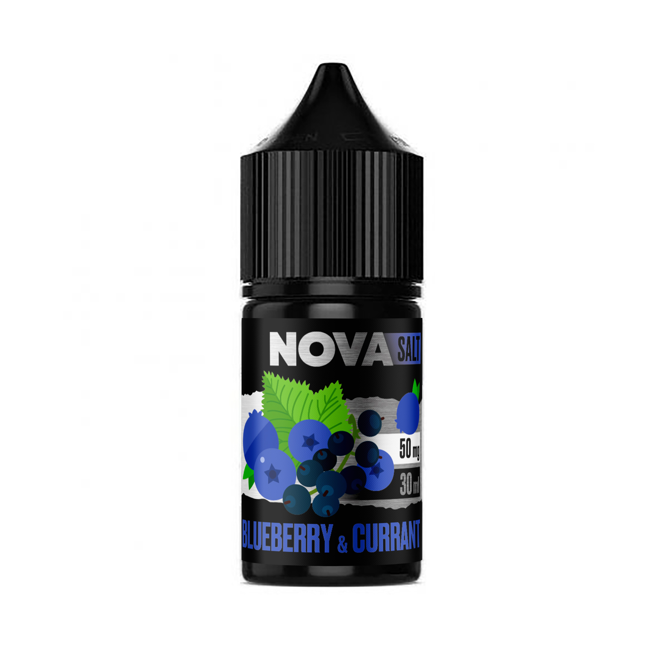 Рідина Nova Salt 30 мл зі смаком Чорниці та смородини