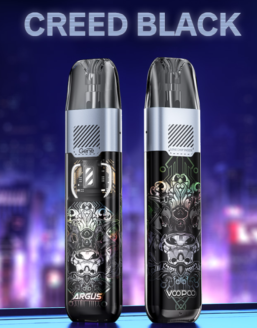 VooPoo Argus P1s у "чорному кредо" кольорі