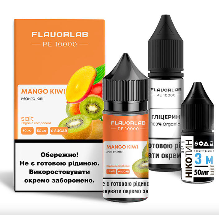 Набір Flavorlab PE 10000 зі смаком манго та ківі