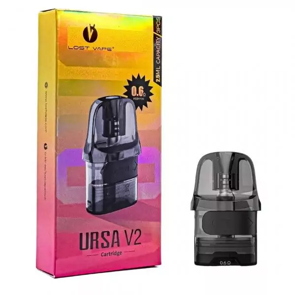 Картридж Lost Vape URSA V2 0,6 Ом, 2,5 мл
