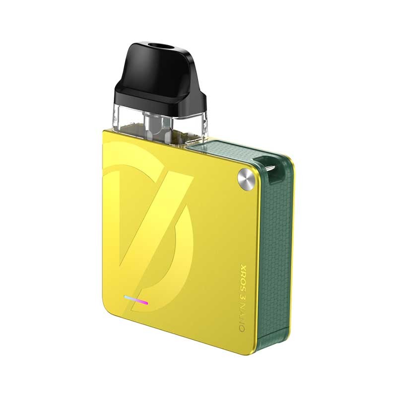 Vaporesso XROS 3 Nano в жовтому кольорі