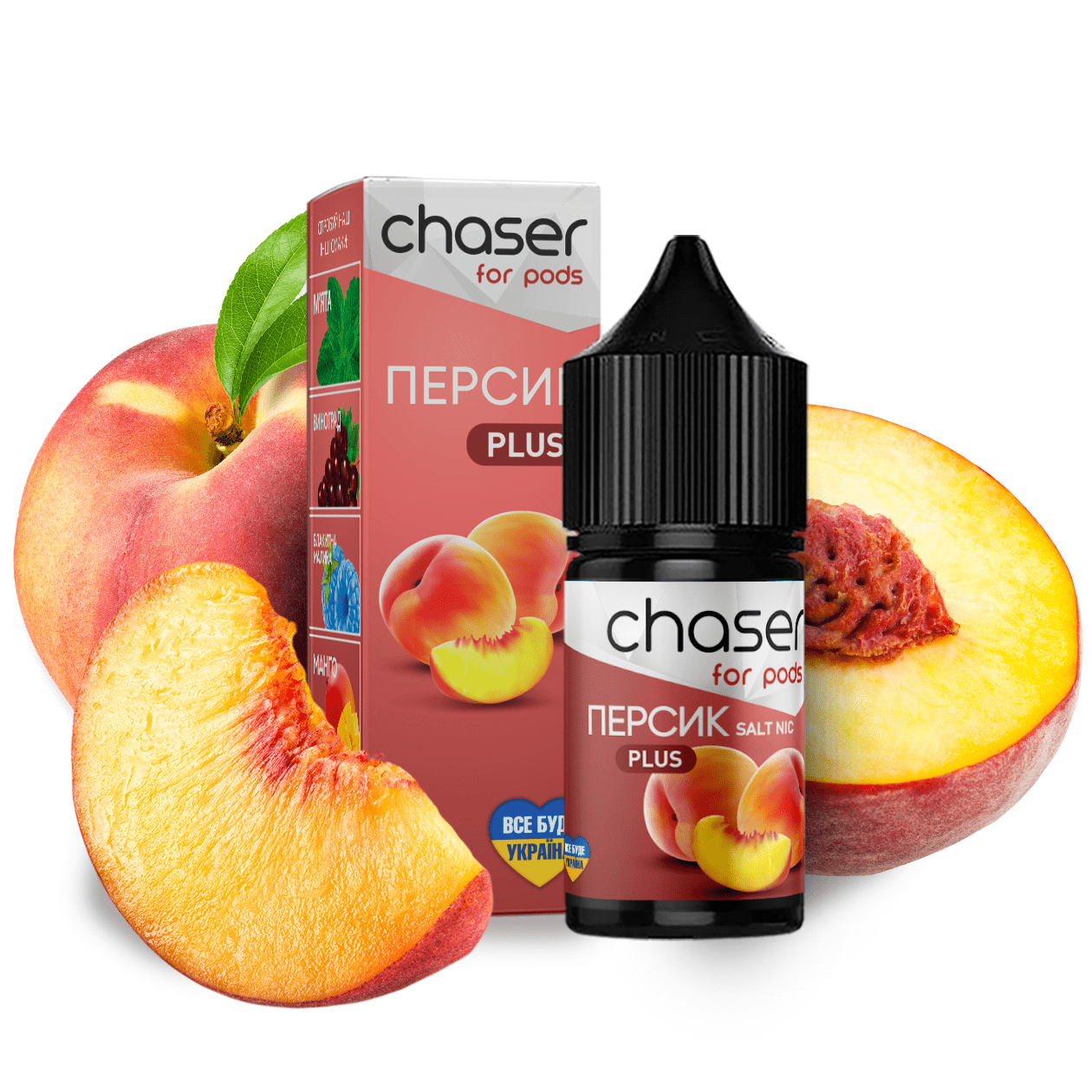 Набір Chaser For Pods 30 мл зі смаком Персика