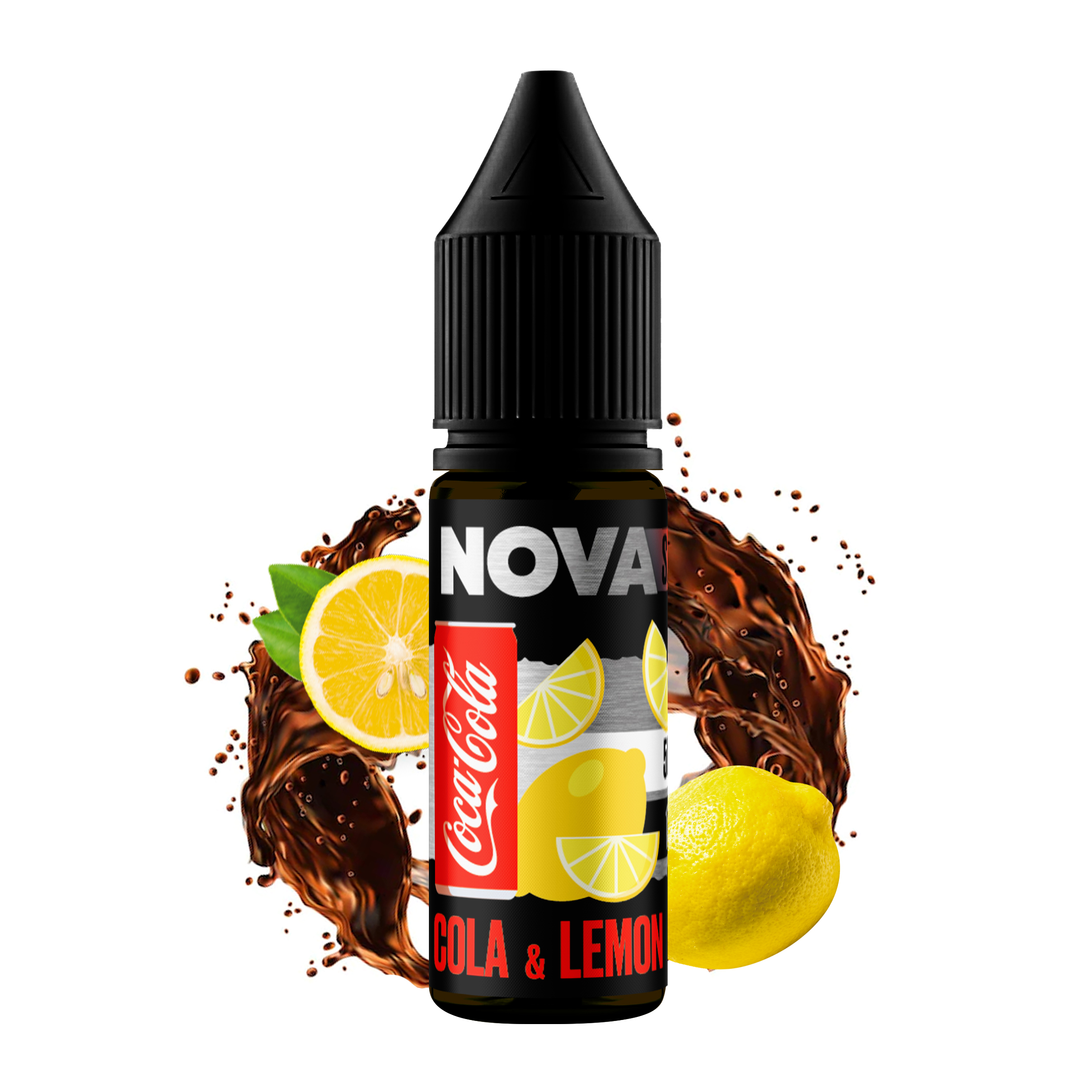 Рідина Nova Salt 15 мл зі смаком Коли та Лимона
