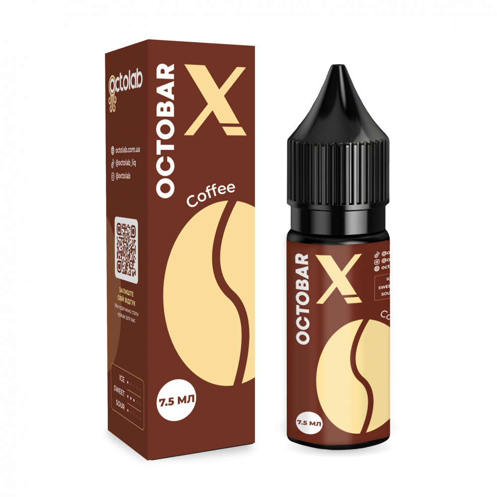 Набір для самозамісу Octobar X зі смаком свіжозвареної кави