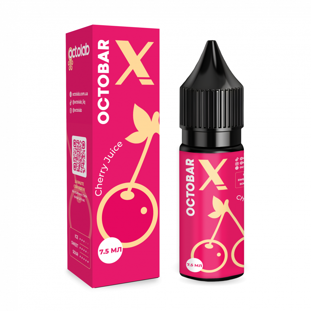 Набір для самозамісу Octobar X зі смаком стиглої вишні
