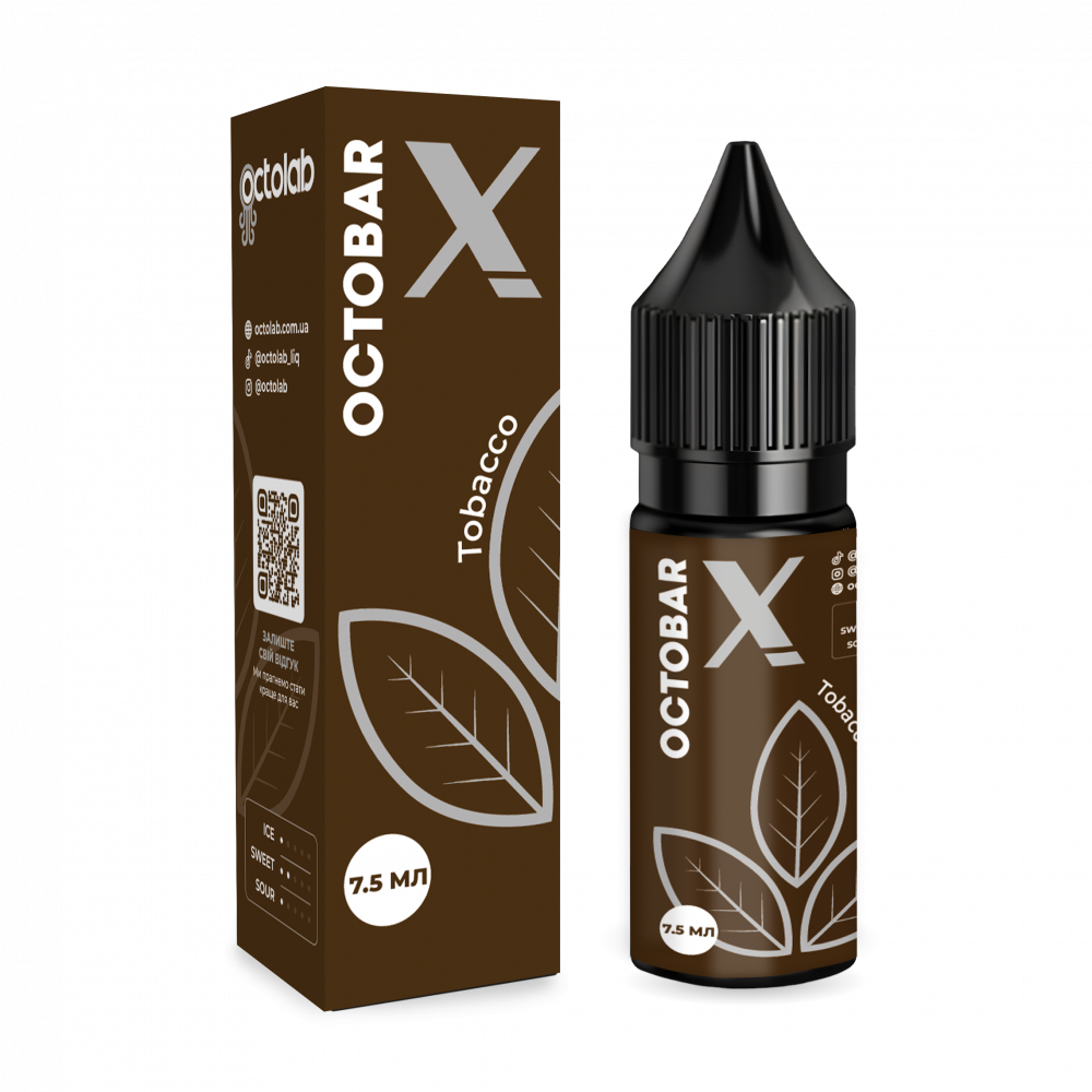 Набір для самозамісу Octobar X зі смаком тютюну