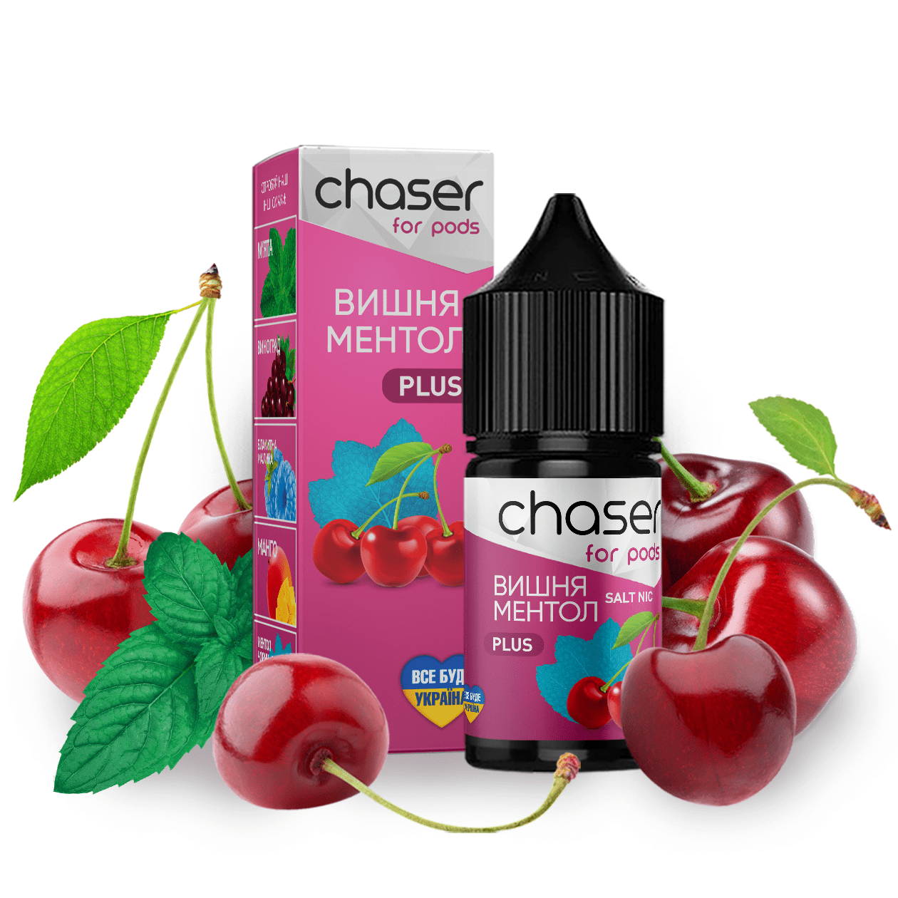 Набір Chaser For Pods 30 мл зі смаком Вишні та ментолу