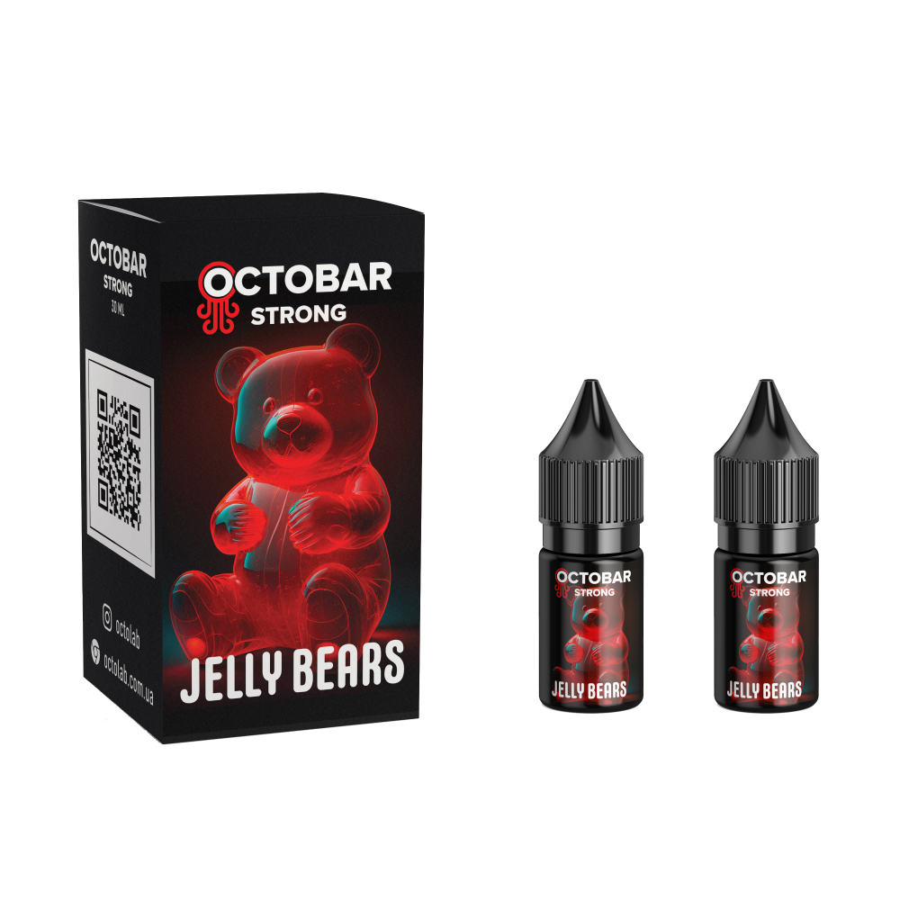 Сольовий набір Octobar Strong 10 ml зі смаком Мармеладних ведмедиків