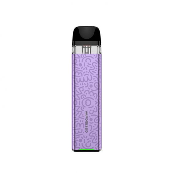 Pod-система Vaporesso XROS 3 Mini Pod у ліловому кольорі з візерунками