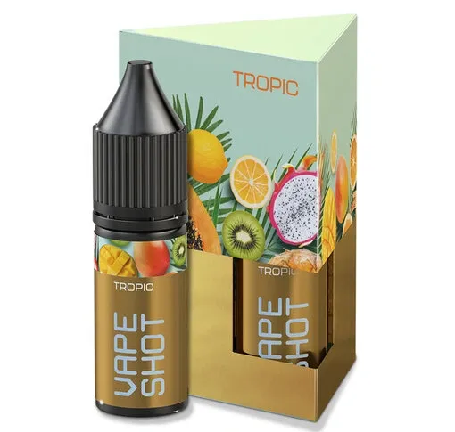 Набір сольової рідини Vape Shot зі смаком тропічних фруктів
