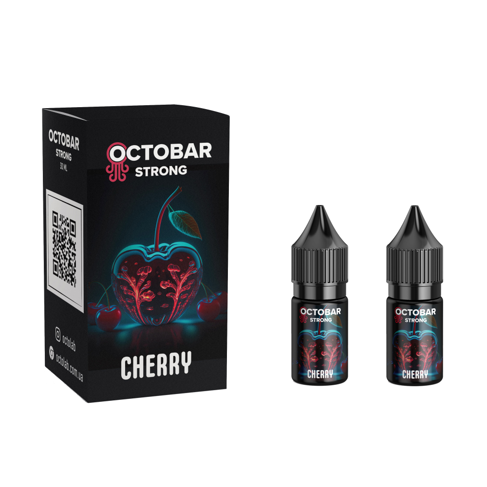 Сольовий набір Octobar Strong 10 ml зі смаком соковитої вишні