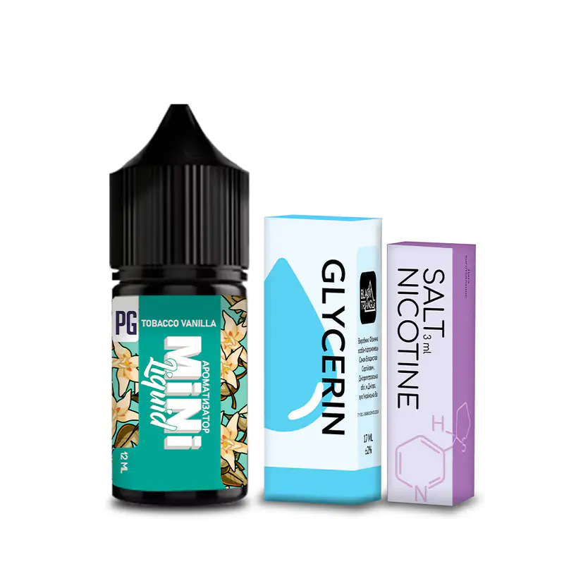 Рідина Mini Liquid - 30 мл зі смаком сигари з ваніллю