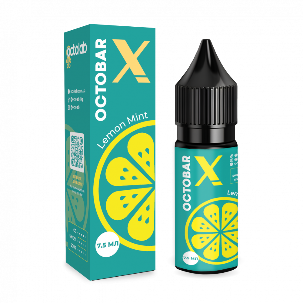 Набір для самозамісу Octobar X зі смаком лимону