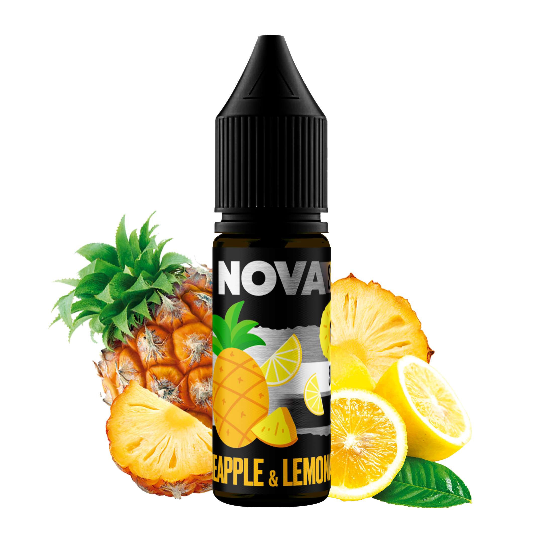 Рідина Nova Salt 15 мл зі смаком Ананасу та Лимонаду
