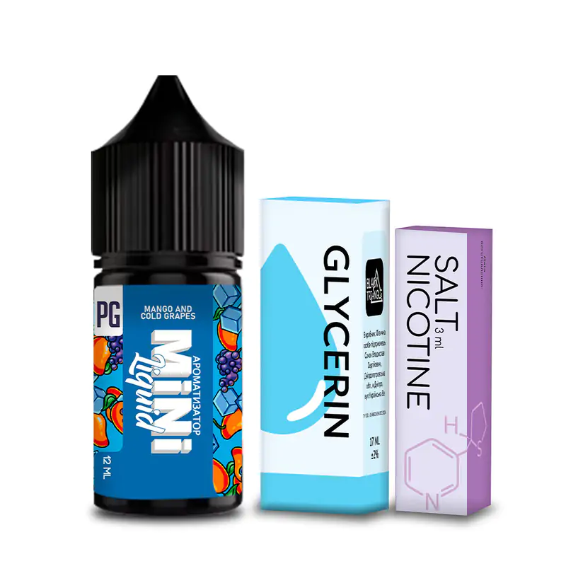 Рідина Mini Liquid - 30 мл зі смаком манго та винограду
